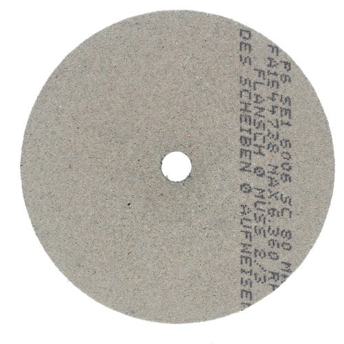 1 Stk | Polierscheibe P6SE1 universal fein 125x10 mm Bohrung 25 mm Siliciumcarbid Korn 150