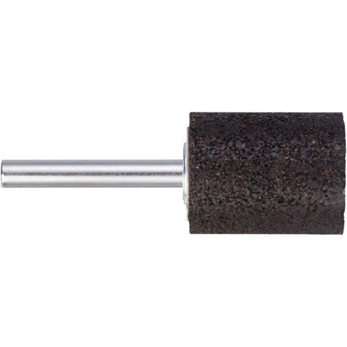 20 Stk | Schleifstift ZY Zylinderform für Werkzeugstähle 32x32 mm Schaft 6 mm | Korn 24 hart