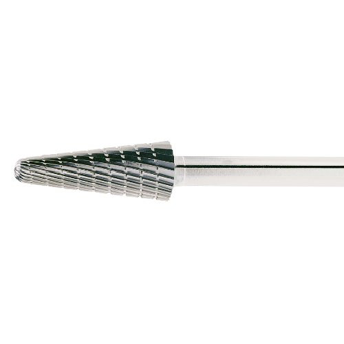 1 Stk | HSS-Fräser MFL Rundkegelform für Edelstahl/Stahl 10x20 mm Schaft 6 mm | Verz. 3