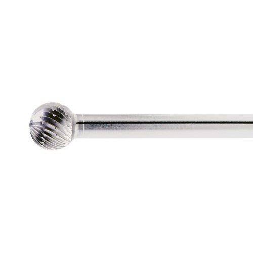 1 Stk | HSS-Fräser MFD Kugelform für Edelstahl/Stahl 10x9 mm Schaft 6 mm | Verz. 5