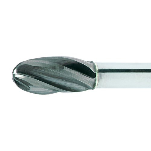 1 Stk | Fräser HFE Tropfenform für Alu 16x25 mm Schaft 8 mm | Verz. 9