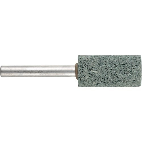 20 Stk | Schleifstift ZY Zylinderform für Alu 13x13 mm Schaft 6 mm | Korn 80