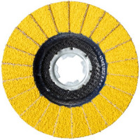 Vorschau: 10 Stk | Fächerschleifscheibe V2 POWER Ø 125 mm Ceramic Korn 60 | für X-Lock Winkelschleifer | flach Vorschau: 10 Stk | Fächerschleifscheibe V2 POWER Ø 125 mm Ceramic Korn 60 | für X-Lock Winkelschleifer | flach