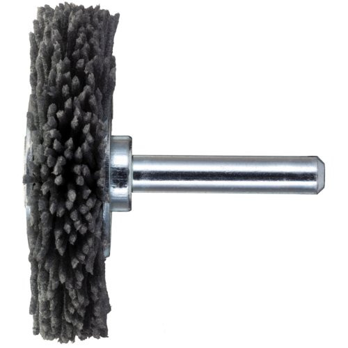 10 Stk | Schaftrund-Drahtbürste BSNG universal 70x12 mm für Bohrmaschinen aus Nylon | grob