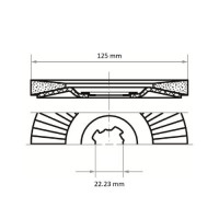 Vorschau: 10 Stk | Fächerschleifscheibe V2 POWER Ø 125 mm Ceramic Korn 60 | für X-Lock Winkelschleifer | flach Vorschau: 10 Stk | Fächerschleifscheibe V2 POWER Ø 125 mm Ceramic Korn 60 | für X-Lock Winkelschleifer | flach