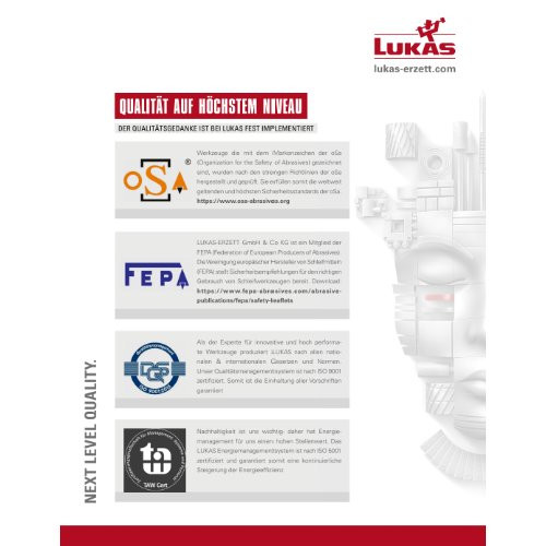 10 Stk | Polierstift P2ZY Zylinderform 8x16 mm Korn 280 | Schaft 6 mm