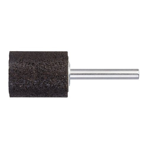 20 Stk | Schleifstift ZY Zylinderform für Werkzeugstähle 40x20 mm Schaft 6 mm Korn 24
