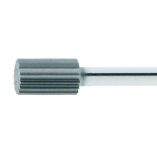 1 Stk | HSS-Mini-Fräser MF Zylinderform für Edelstahl/Stahl 6x10 mm Schaft 3 mm | Verz. 5
