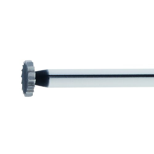 1 Stk | HSS-Mini-Fräser MF Zylinderform für Edelstahl/Stahl 6x1 mm Schaft 3 mm | Verz. 5