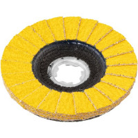 Vorschau: 10 Stk | Fächerschleifscheibe V2 POWER Ø 125 mm Ceramic Korn 60 | für X-Lock Winkelschleifer | flach Vorschau: 10 Stk | Fächerschleifscheibe V2 POWER Ø 125 mm Ceramic Korn 60 | für X-Lock Winkelschleifer | flach