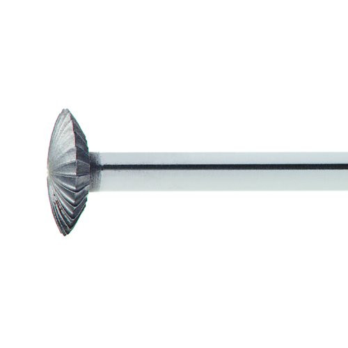 1 Stk | HSS-Mini-Fräser MF Linsenform für Edelstahl/Stahl 10x2.5 mm Schaft 3 mm | Verz. 5