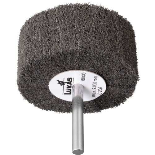 10 Stk | Fächerschleifer SFV für Edelstahl 80x40 mm Schaft 6 mm Siliciumcarbid Korn 100