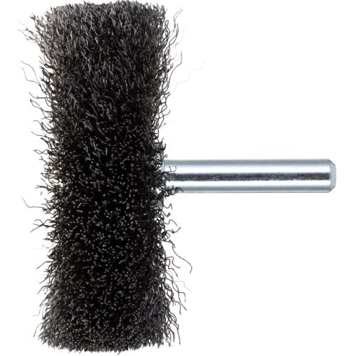 10 Stk | Schaftrund-Drahtbürste BSSW für Stahl 50x10 mm für Bohrmaschinen gewellt